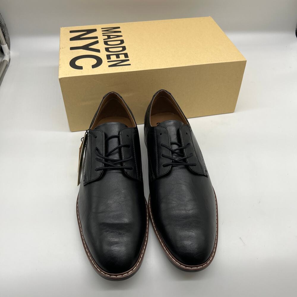Madden NYC Men's Anthony Oxford Shoes Lace-up Black Size 11 - Picture 3 of 12